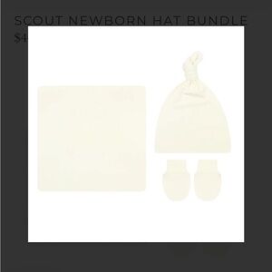 Lou Lou & Co - Newborn Swaddle / Hat / Mittens Bundle